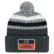 Men's '47 Gray Philadelphia Flyers Stack Patch Cuffed Knit Hat with...