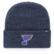 Men's '47 Navy St. Louis Blues Brain Freeze Cuffed Knit Hat