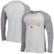 Men's Concepts Sport Heather Gray Arizona Cardinals Ledger Raglan L...