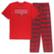 Men's Concepts Sport Red/Black Tampa Bay Buccaneers Big & Tall Flan...