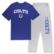 Men's Concepts Sport Royal/Heather Gray Indianapolis Colts Big & Ta...