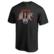 Men's Fanatics Black Edmonton Oilers Arch Smoke T-Shirt