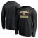 Men's Fanatics Black Pittsburgh Penguins Victory Arch Long Sleeve T...