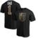 Men's Fanatics Black Vegas Golden Knights #1 Dad T-Shirt