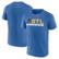 Men's Fanatics Heather Blue St. Louis Blues Playmaker T-Shirt