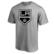 Men's Fanatics Heather Gray Los Angeles Kings Team Alternate T-Shirt