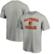 Men's Fanatics Heathered Gray Baltimore Orioles Team Heart & Soul T...