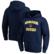 Men's Fanatics Navy Milwaukee Brewers Heart & Soul Fitted Pullover ...