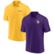 Men's Fanatics Purple/Gold Minnesota Vikings Dueling Two-Pack Polo Set