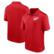 Men's Fanatics  Red Detroit Red Wings Left Side Block Polo