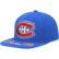 Men's Mitchell & Ness Blue Montreal Canadiens Vintage Hat Trick Sna...