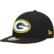 Men's New Era Black Green Bay Packers Omaha Low Profile 59FIFTY Fit...