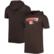 Men's New Era Heathered Brown Cleveland Browns Team Brushed Hoodie ...