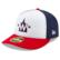 Men's New Era White/Navy Washington Nationals Alternate 2020 Authen...