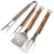 Officially Licensed MLB 3-Piece BBQ Set - Los Angeles Angels