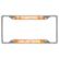 Officially Licensed NCAA Metal License Plate Frame - Un. of Tennessee