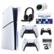 PS5 Slim Console with Extra DualSense, Accessories Kit & Voucher