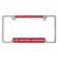 WinCraft Montreal Canadiens Chrome Plated Metal License Plate Frame