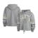 Women's '47 Heather Gray New Orleans Saints Upland Bennett Pullover...