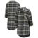 Women's Concepts Sport Black Pittsburgh Penguins Mainstay Flannel F...