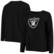 Women's Fanatics Black Las Vegas Raiders Plus Size Primary Logo Lon...