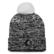 Women's Fanatics Black Ottawa Senators Glimmer Cuffed Knit Hat with...