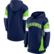 Women's Fanatics College Navy/Neon Green Seattle Seahawks Lock It D...