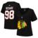 Women's Fanatics Connor Bedard Black Chicago Blackhawks Plus Size N...