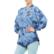 Women's Fanatics Navy Nashville Predators Crystal-Dye Long Sleeve T...