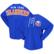 Women's Fanatics Royal New York Islanders Spirit Lace-Up V-Neck Lon...