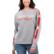 Women's G-III 4Her by Carl Banks Gray Detroit Red Wings Penalty Box...