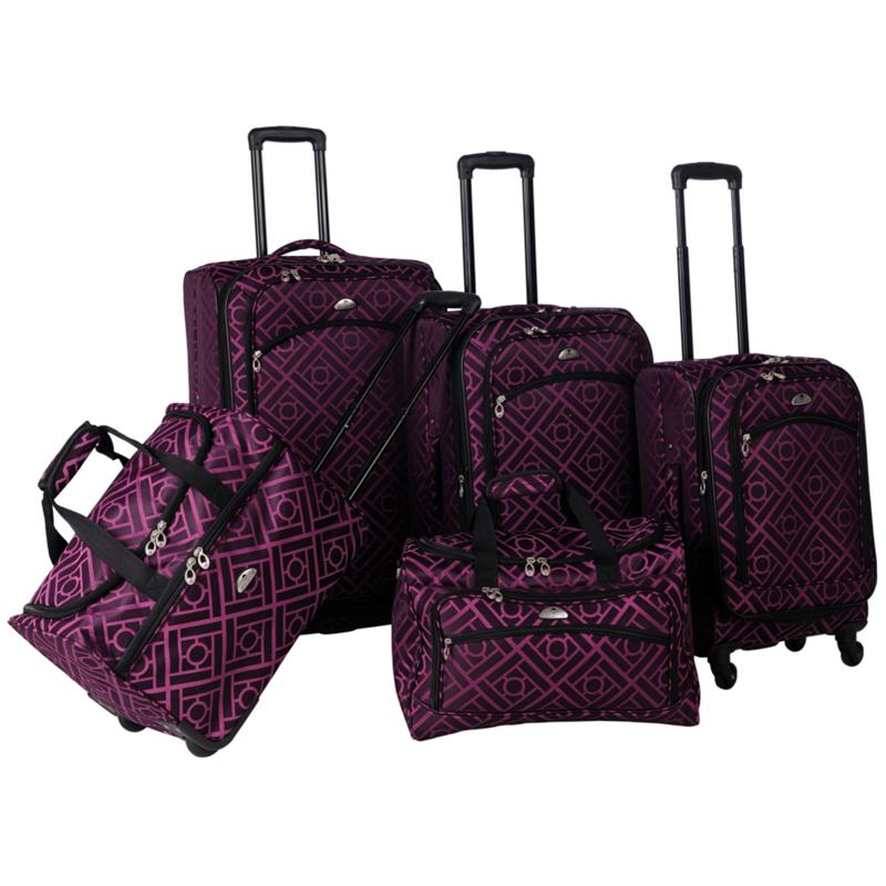 5 pc luggage set