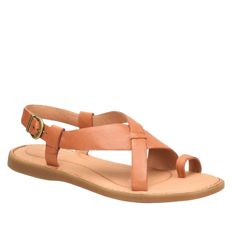 Born Inya Leather Toe Loop Sandal