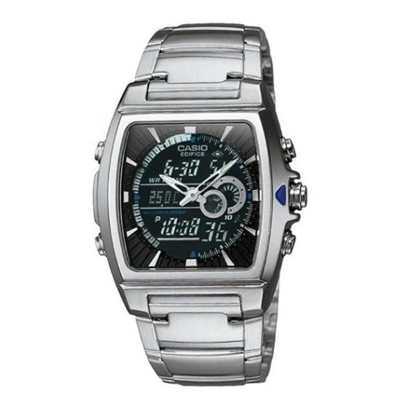 Casio™ Men Ana-Digi Edifice Thermometer Bracelet Watch