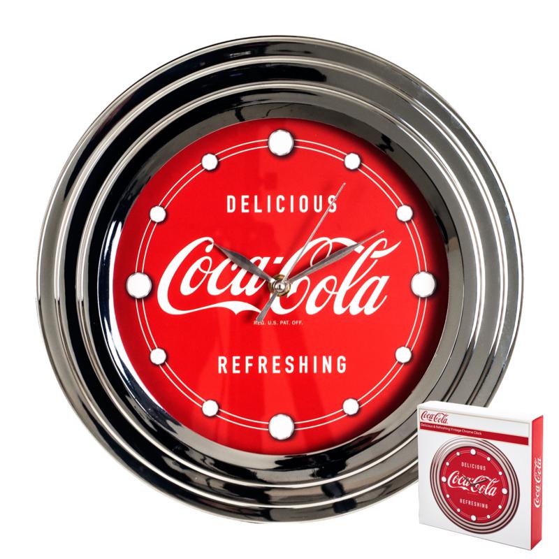 Coca-Cola 12" "Delicious and Refreshing" Clock