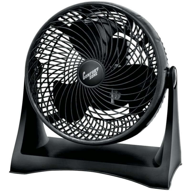 Comfort Zone R Czhv8t 8 Turbo Fan Black Hsn