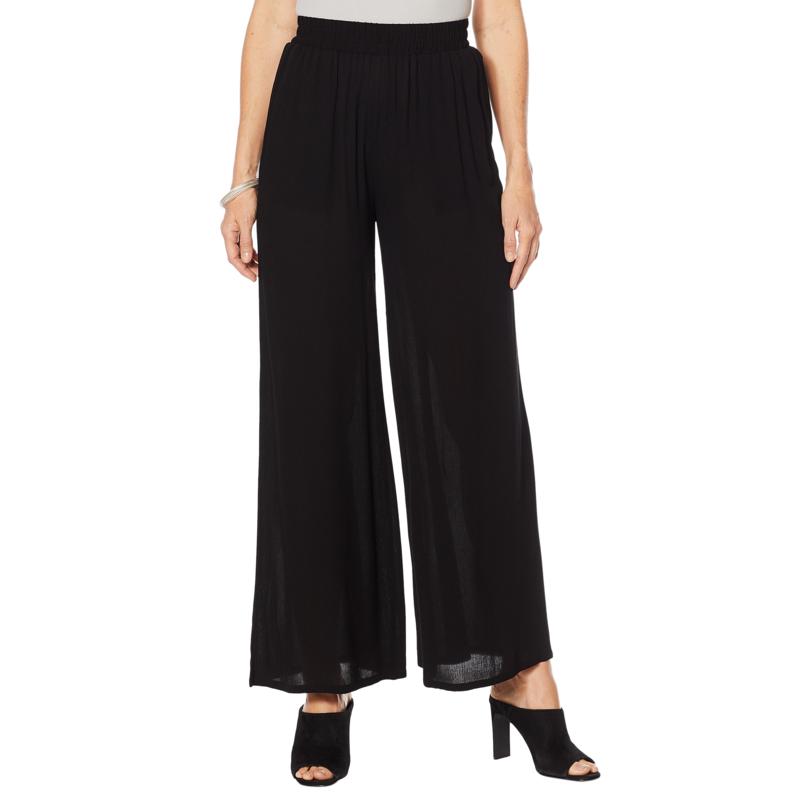 Gauze wide leg palazzo pants Clearance
