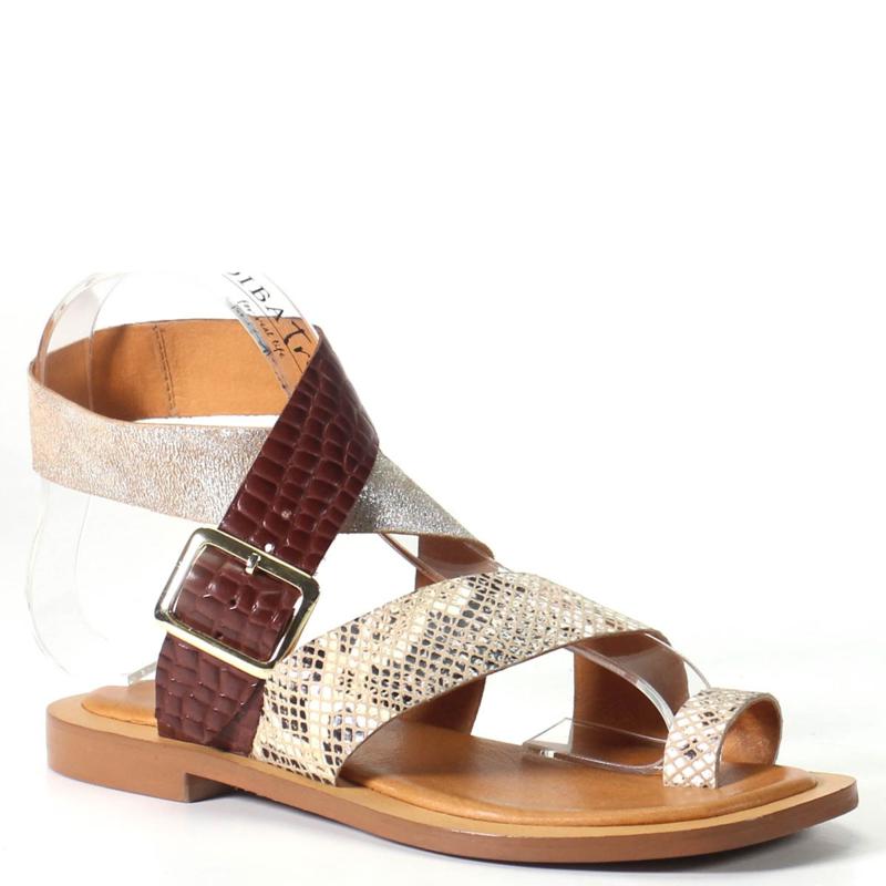 Diba True Cite See Leather Toe-Loop Sandal