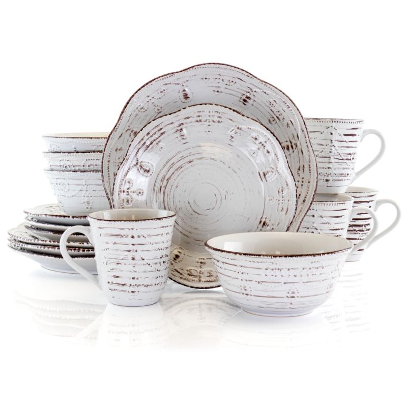 rustic dishes