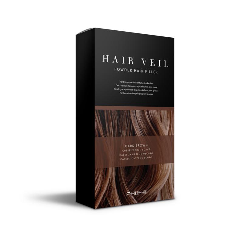 FHI Heat Hair Veil Powder Hair Filler   Dark Brown