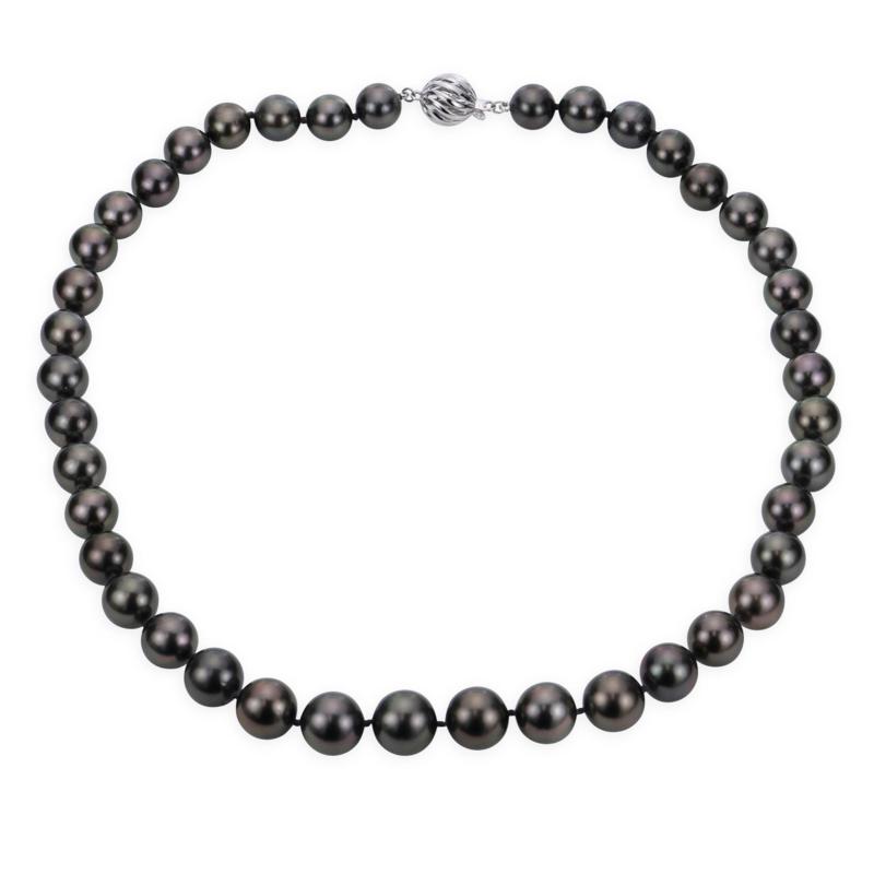 Imperial Pearls 18" 18K 10-12.5mm Cultured Tahitian Pearl Necklace