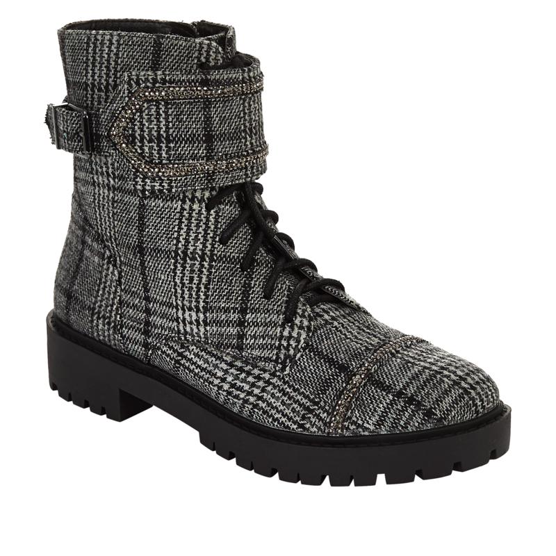Jessica Simpson Karia Buckle Combat Boot