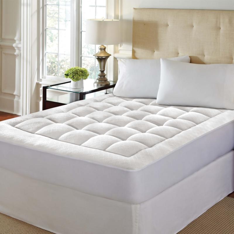 LoftWorks 1.5" Washable Memory Foam Mattress Pad Full 20108353 HSN