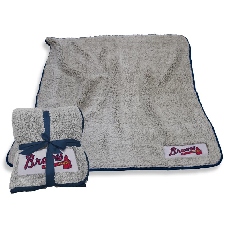 Logo Chair Officially Licensed MLB Frosty Fleece - Atlanta ...