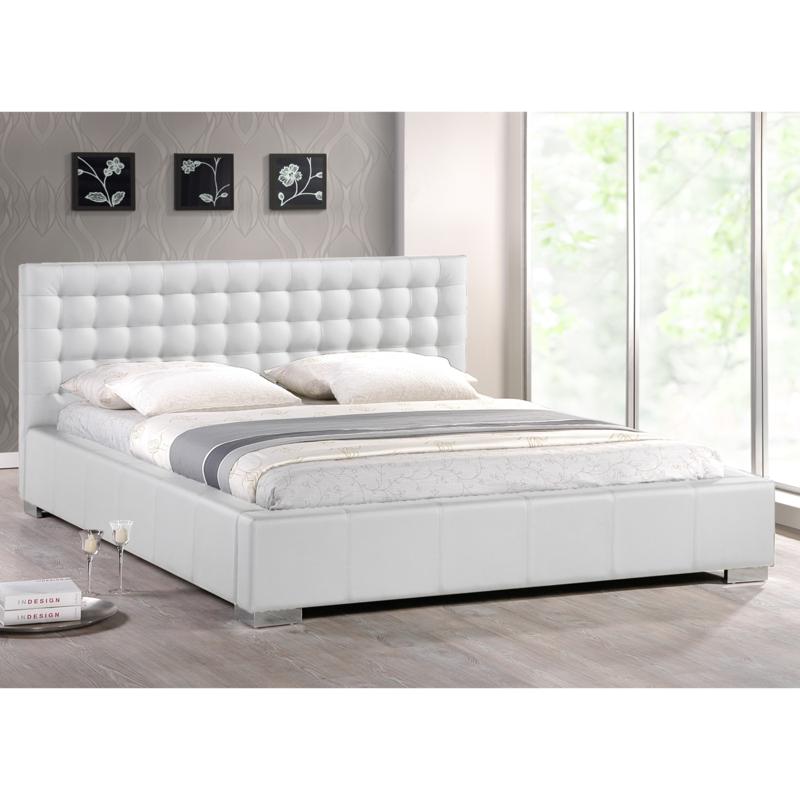Madison Modern Bed With Upholstered Headboard Queen 7092237 On Popscreen Madison Modern Bed With Upholstered Headboard Queen 7092237