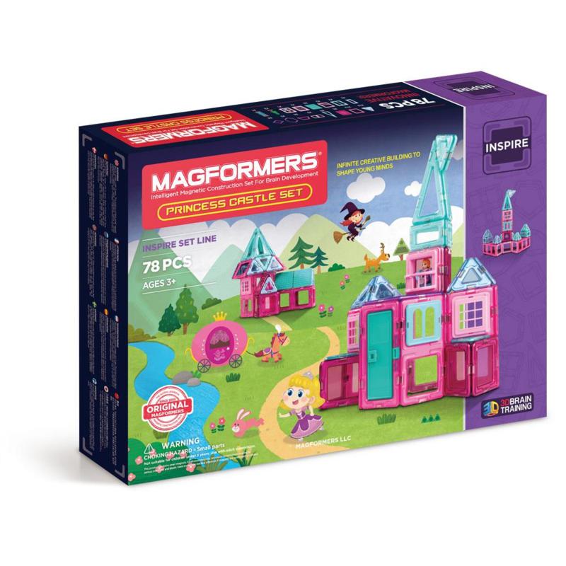MAGFORMERS Inspire Design 62 PC Magnetic Building Set for sale online