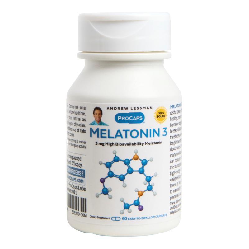 Melatonin-3 - 60 Capsules