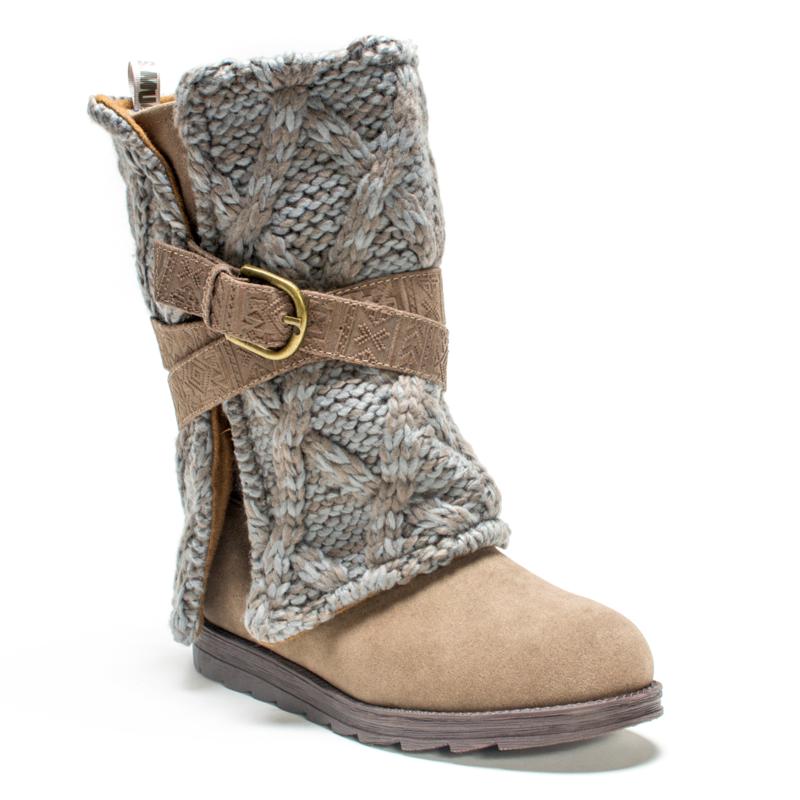 muk luks laurel women's water resistant winter boots