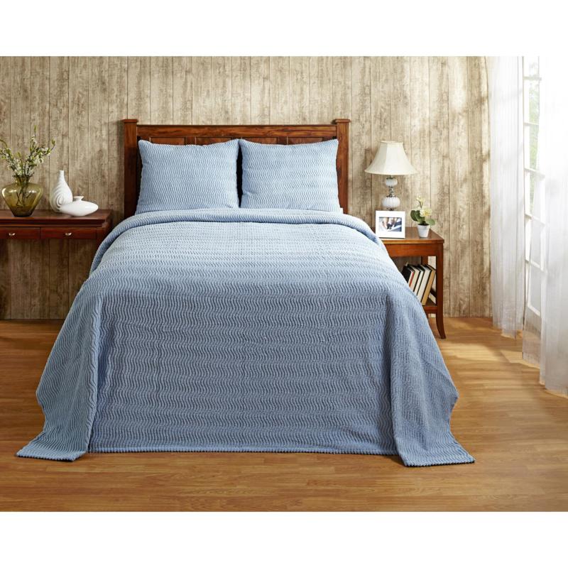 Natick 100 Percent Cotton Tufted Chenille Bedspread 10080819 HSN