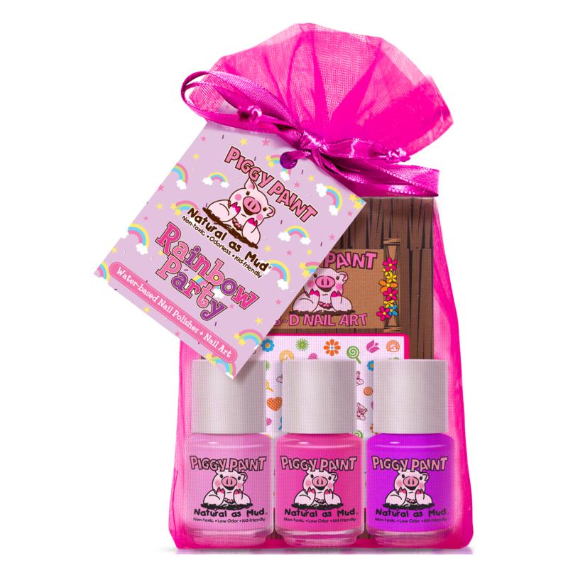 Piggy Paint Rainbow Party 3-pack
